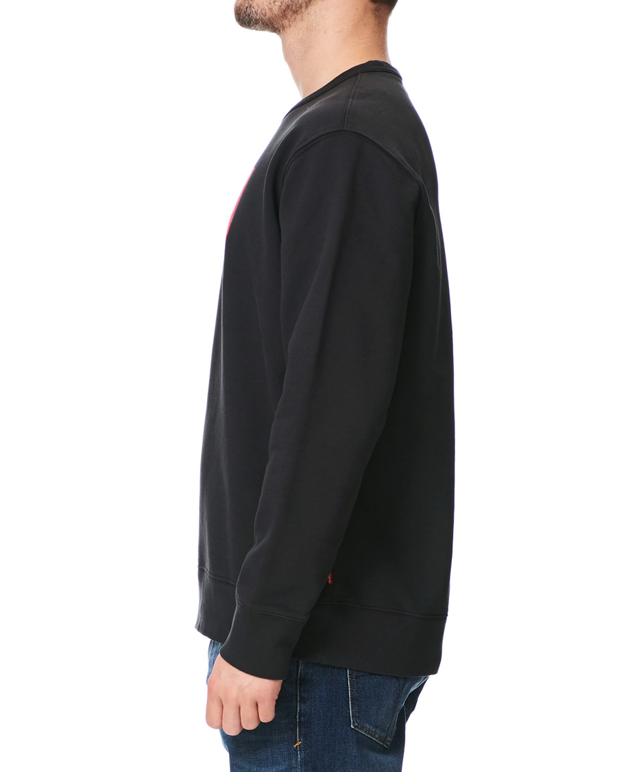 Homme | Pulls Et Tricots | Levi's | Batwing Crew Neck Sweatshirt Jet Black