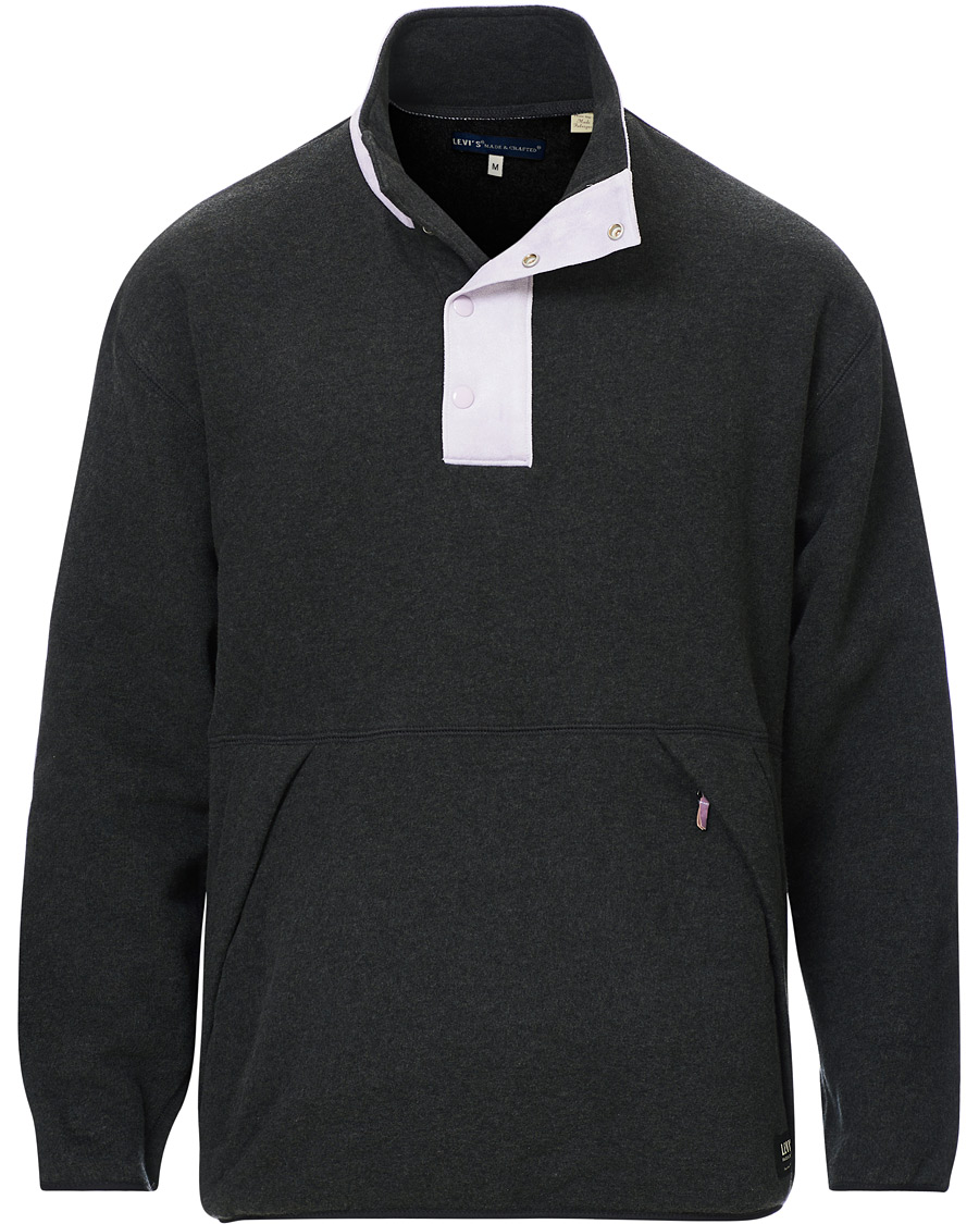Homme | Pulls Et Tricots | Levi's Made & Crafted | Alpine Mock Fleece Stretch Limo