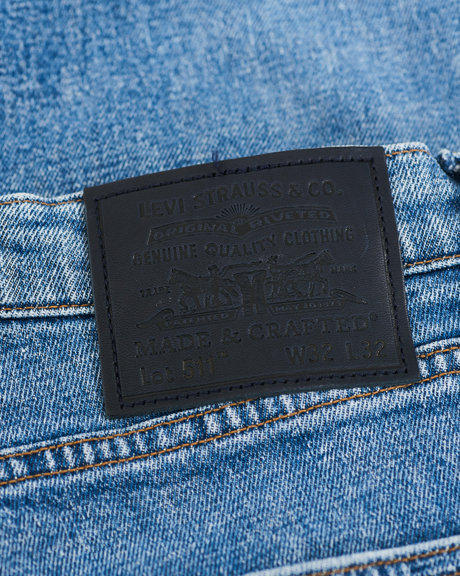 Homme | Jeans | Levi's Made & Crafted | 511 Slim Fit Stretch Jeans Alpine Blue