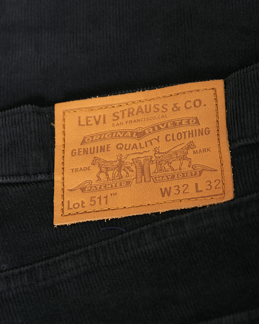 Homme | Pantalons | Levi's | 511 Slim Fit Stretch Jeans Black
