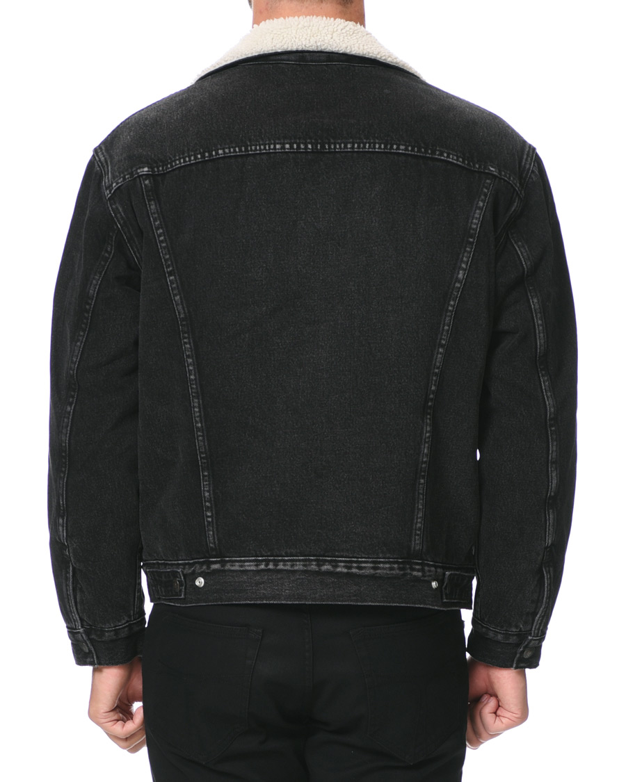 Homme | Manteaux Et Vestes | Levi's | Vintage Fit Sherpa Trucker Midnight