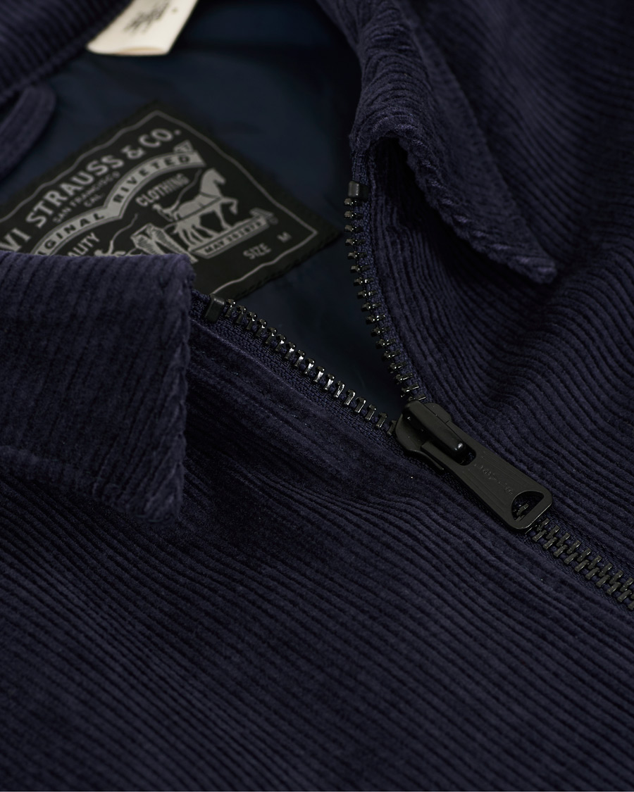 Homme | Manteaux Et Vestes | Levi's | Haight Harrington Jacket Nightwatch Blue