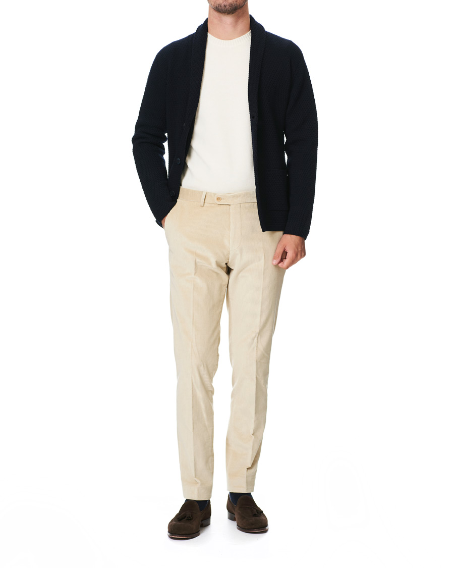 Homme | Pantalons | Morris | Rodney Corduroy Trousers Off White