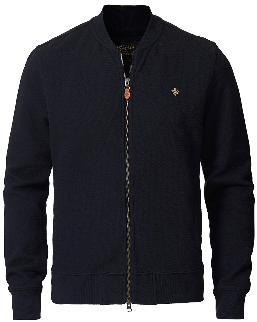 Heren | Truien | Morris | Redford Full Zip Old Blue