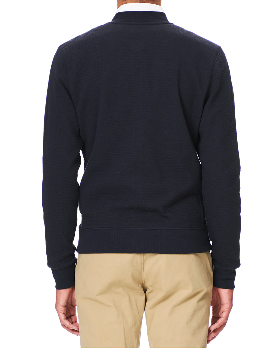 Heren | Truien | Morris | Redford Full Zip Old Blue