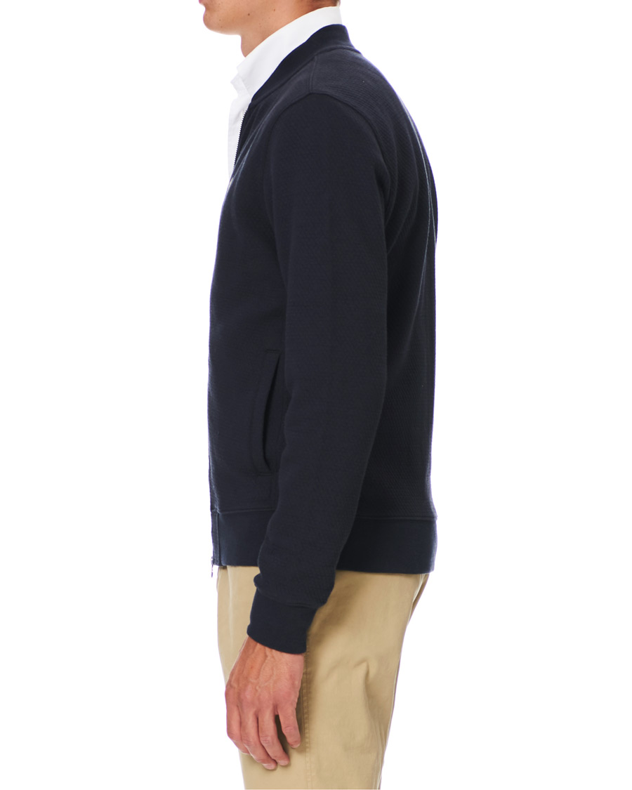 Heren | Truien | Morris | Redford Full Zip Old Blue