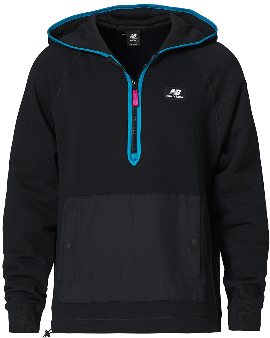 Homme | Pulls Et Tricots | New Balance | All Terrain Half Zip Hoodie Black