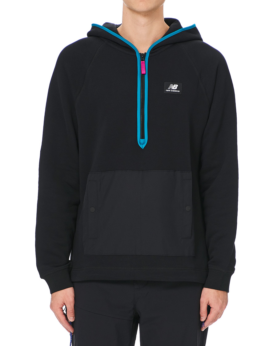 Homme | Pulls Et Tricots | New Balance | All Terrain Half Zip Hoodie Black