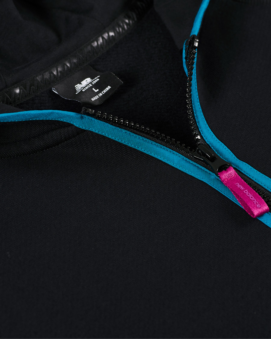 Homme | Pulls Et Tricots | New Balance | All Terrain Half Zip Hoodie Black