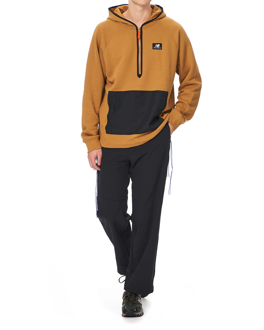 Homme | Pulls Et Tricots | New Balance | All Terrain Half Zip Hoodie Brown