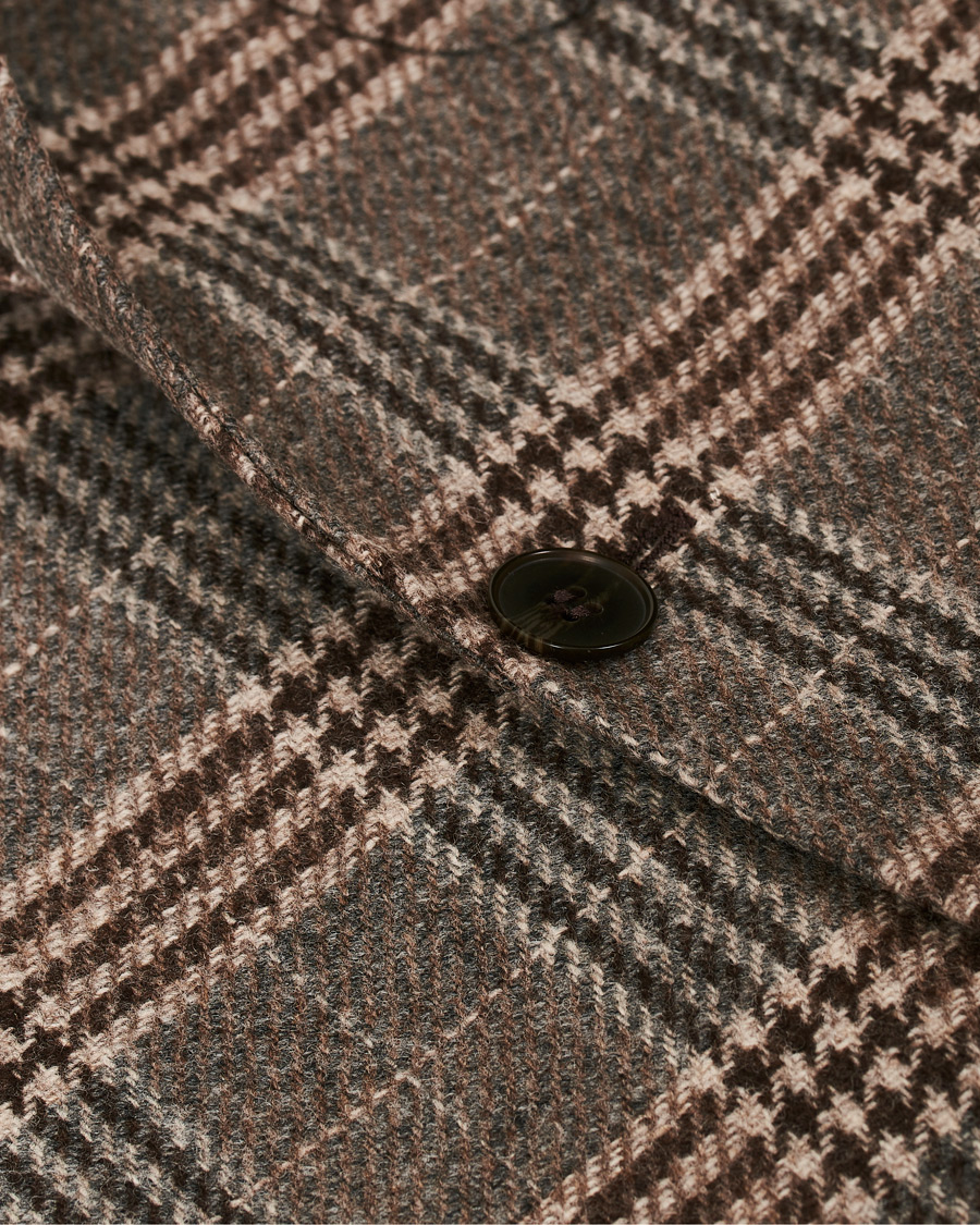 Homme | Blazers | Morris Heritage | Mike Checked Blazer Brown/Beige