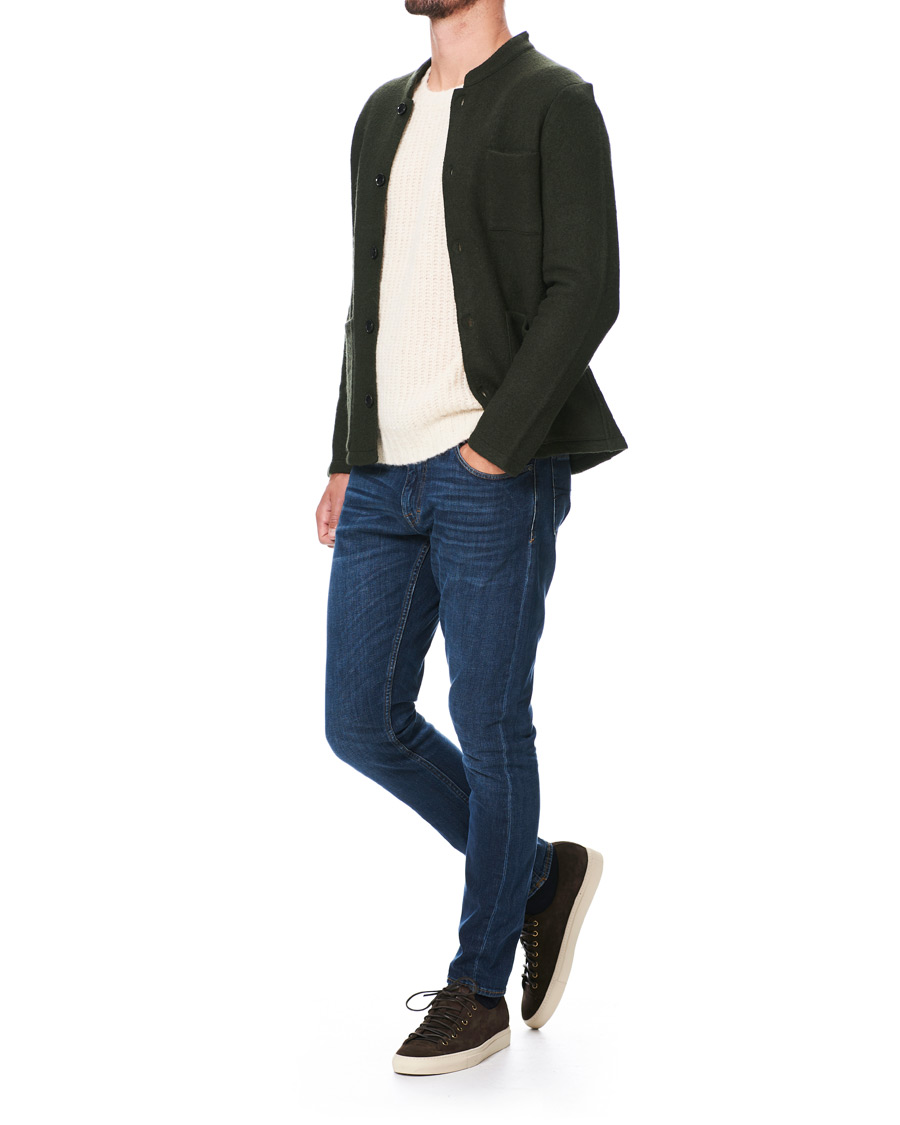 Homme | Blazers | NN07 | Oswald Wool Blazer Army Green