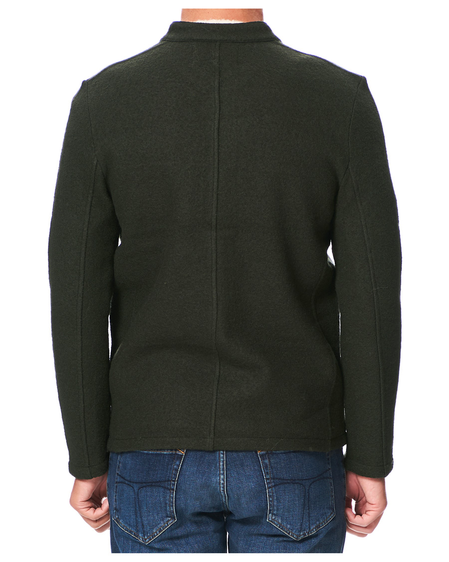 Homme | Blazers | NN07 | Oswald Wool Blazer Army Green