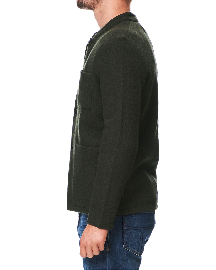 Homme | Blazers | NN07 | Oswald Wool Blazer Army Green