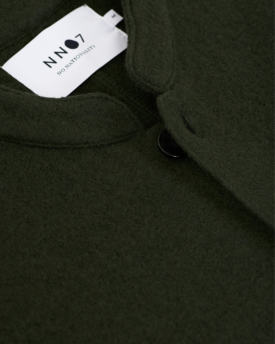 Homme | Blazers | NN07 | Oswald Wool Blazer Army Green