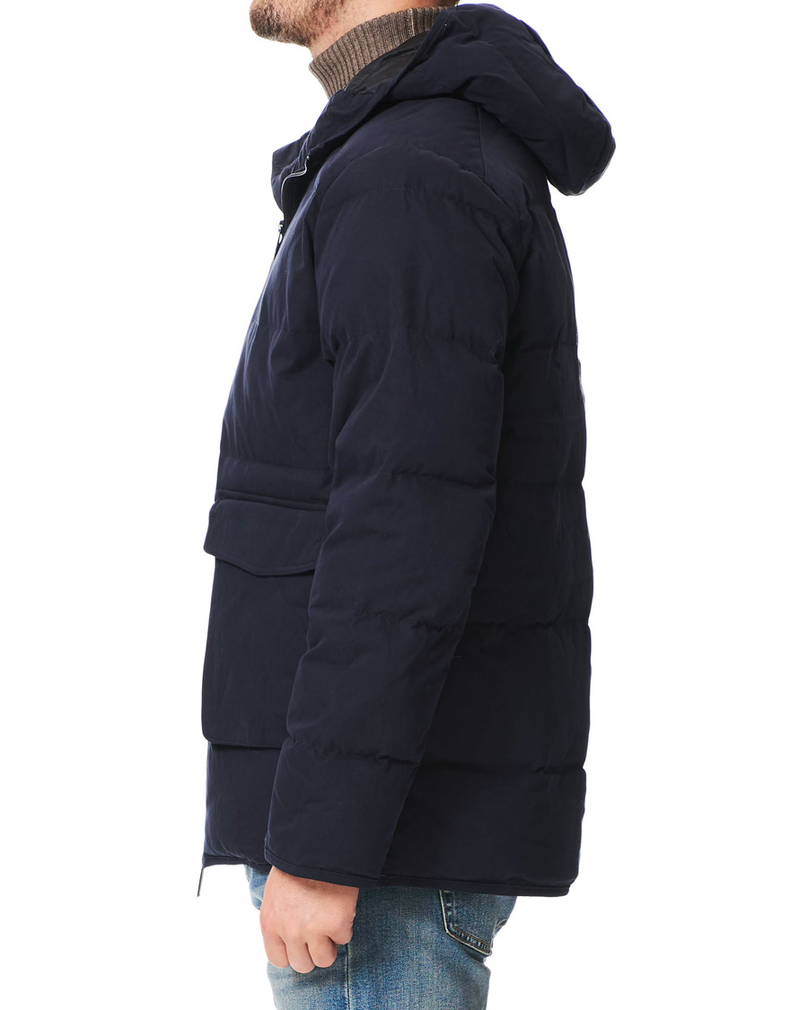 Homme | Manteaux Et Vestes | NN07 | Mason Prima Loft Hooded Jacket Navy