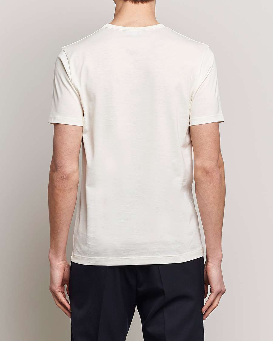 Homme | T-shirts | Sunspel | Crew Neck Cotton Tee Archive White