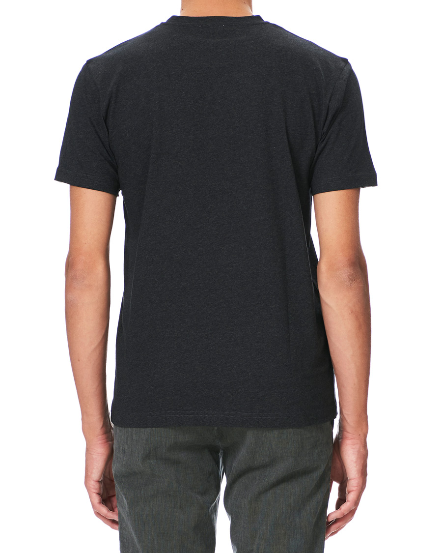 Heren | T-shirts | Sunspel | Riviera Organic Tee Charcoal Melange
