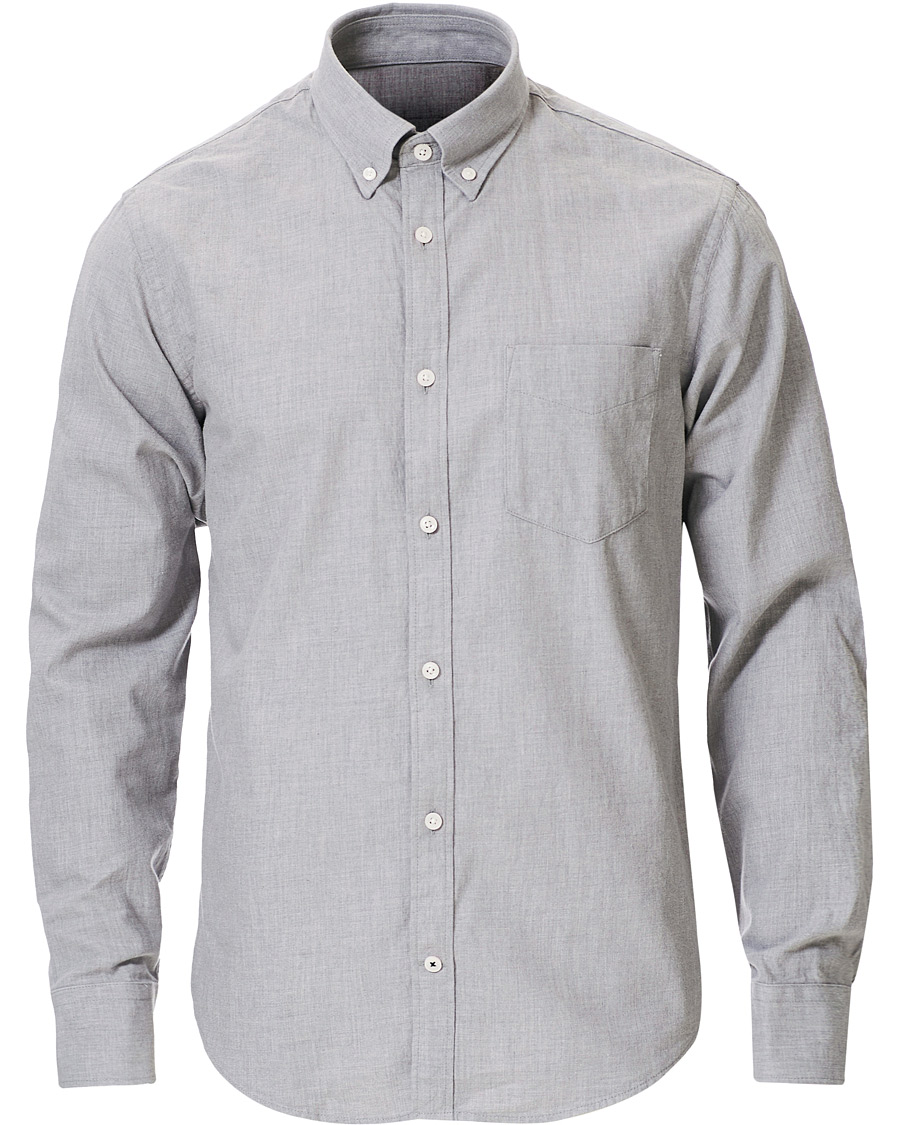 Homme | Chemises | NN07 | Levon Light Flannel Shirt Grey