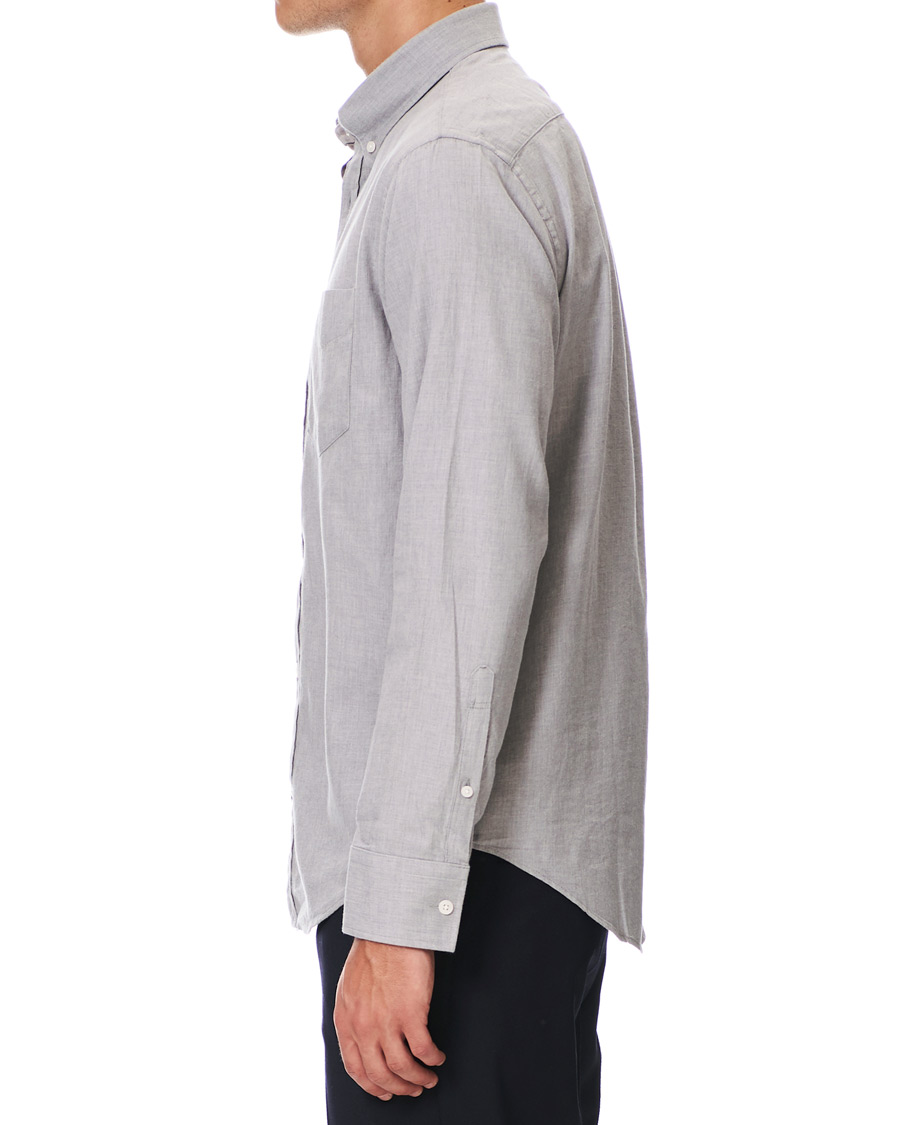 Homme | Chemises | NN07 | Levon Light Flannel Shirt Grey