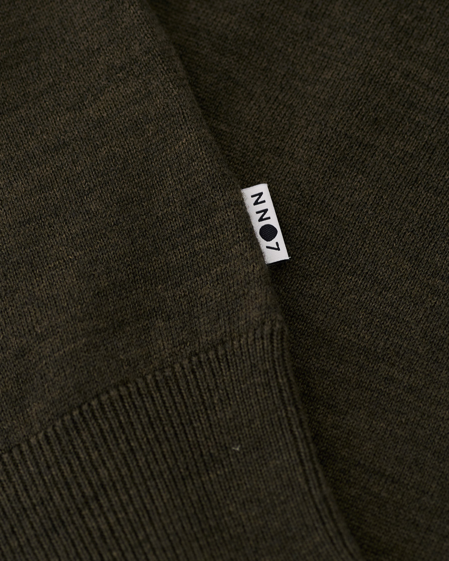 Homme | Pulls Et Tricots | NN07 | Ted Merino Crew Neck Pullover Army Green