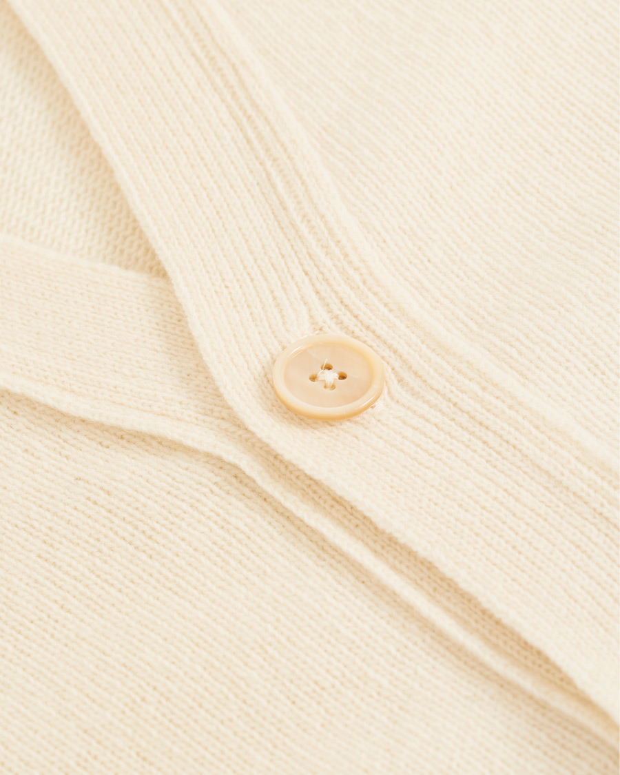 Heren | Truien | NN07 | Björn Wool Cardigan Cream