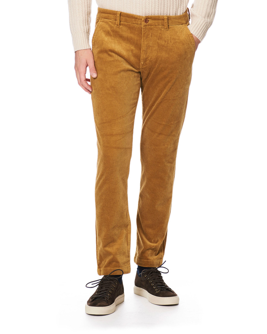 Homme | Pantalons | NN07 | Karl Regular Fit Corduroy Trousers Camel