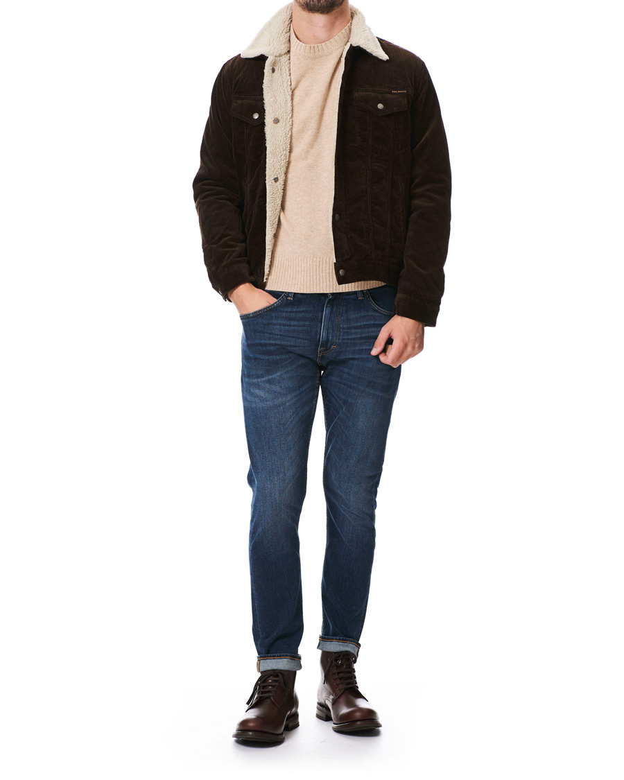 Homme | Manteaux Et Vestes | Nudie Jeans | Bonny Corduroy Pile Jacket Brown