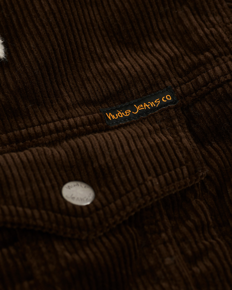 Homme | Manteaux Et Vestes | Nudie Jeans | Bonny Corduroy Pile Jacket Brown