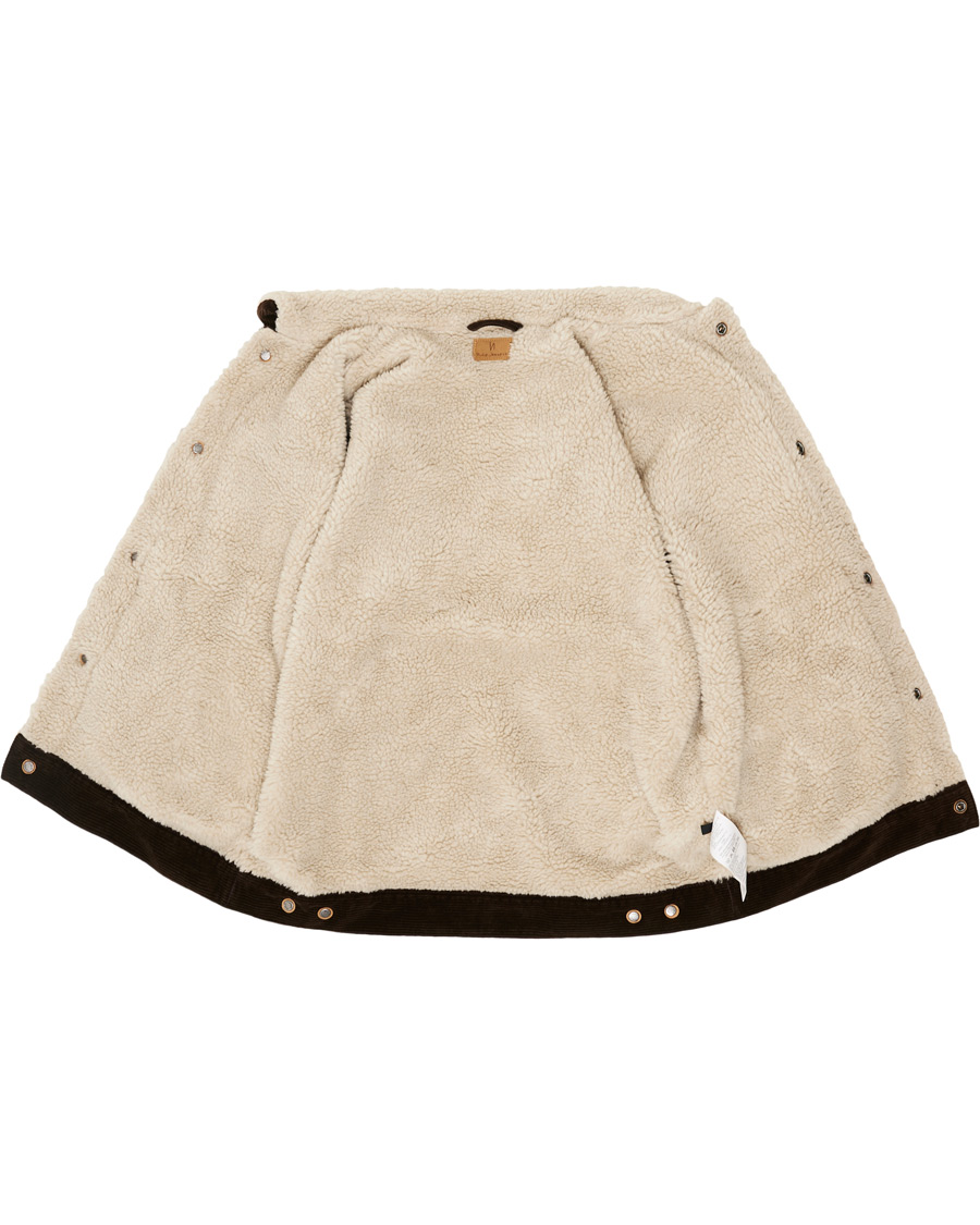 Homme | Manteaux Et Vestes | Nudie Jeans | Bonny Corduroy Pile Jacket Brown