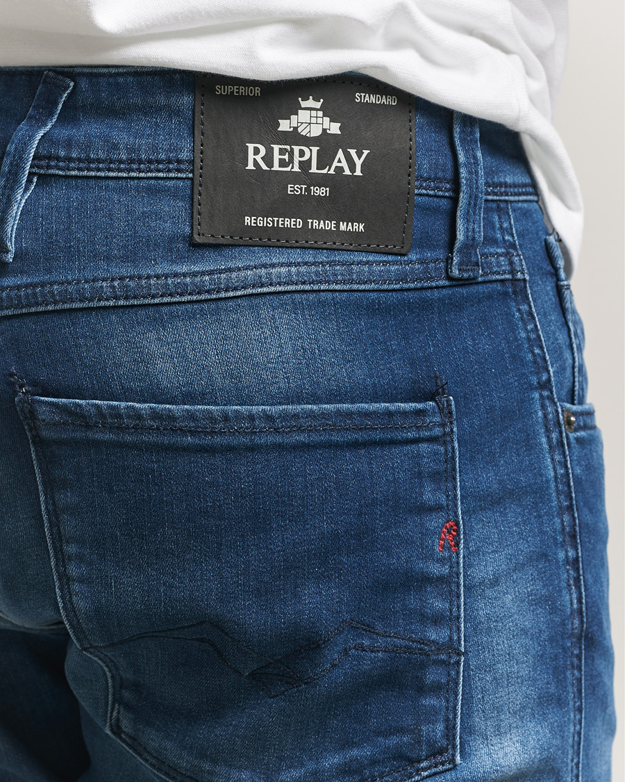 Homme | Jeans | Replay | Anbass Powerstretch Jeans Medium Blue