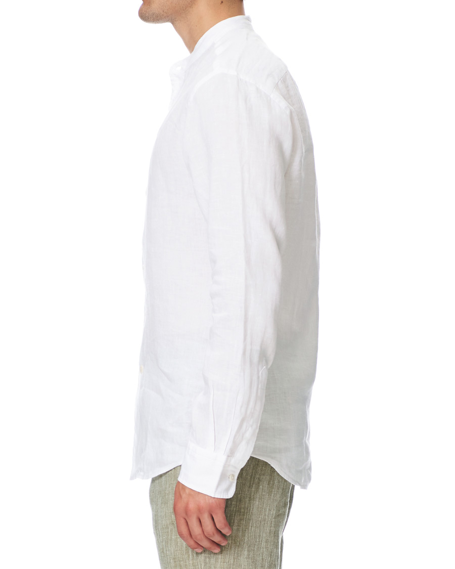 Homme | Chemises | Morris | Nicolas Band Collar Shirt White