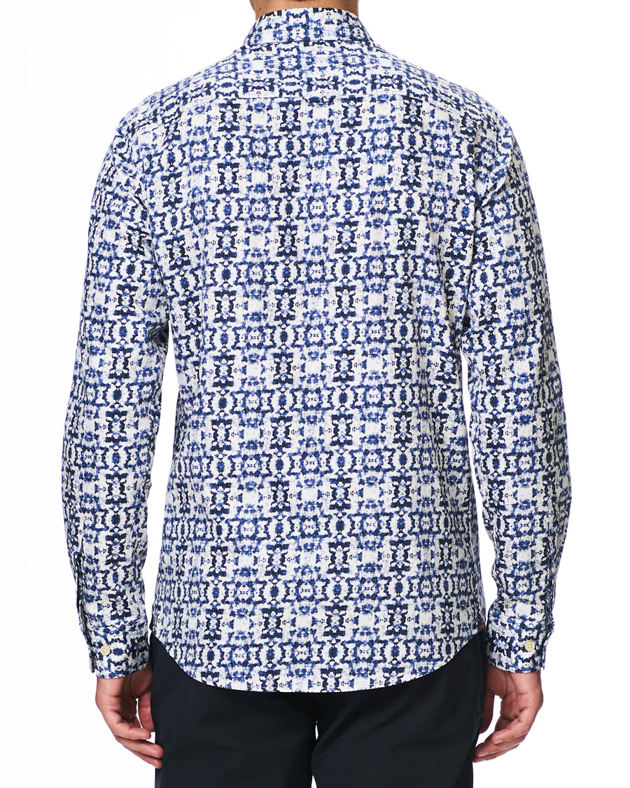 Homme | Chemises | Morris | Pascal Button Under Shirt Blue