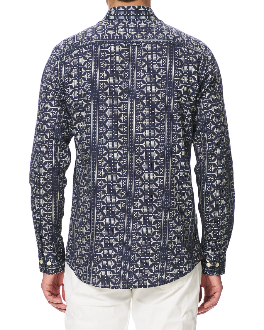Heren | Overhemden | Morris | Pascal Button Under Shirt Blue