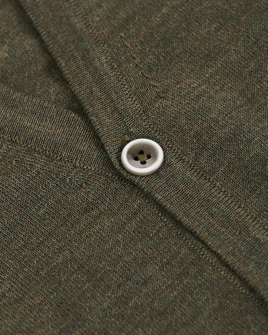 Homme | Pulls Et Tricots | Stenströms | Merino Slipover Green