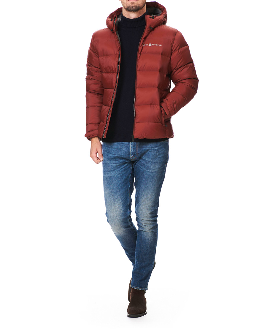 Homme | Manteaux Et Vestes | Sail Racing | Gravity Down Hooded Jacket Fired Brick