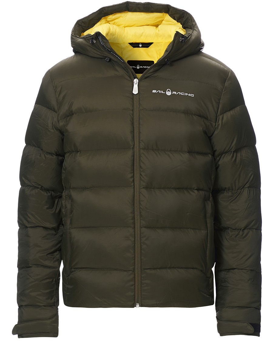 Homme | Manteaux Et Vestes | Sail Racing | Gravity Down Hooded Jacket Forest Green