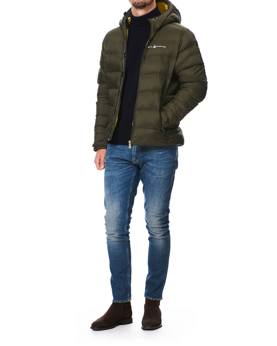 Homme | Manteaux Et Vestes | Sail Racing | Gravity Down Hooded Jacket Forest Green