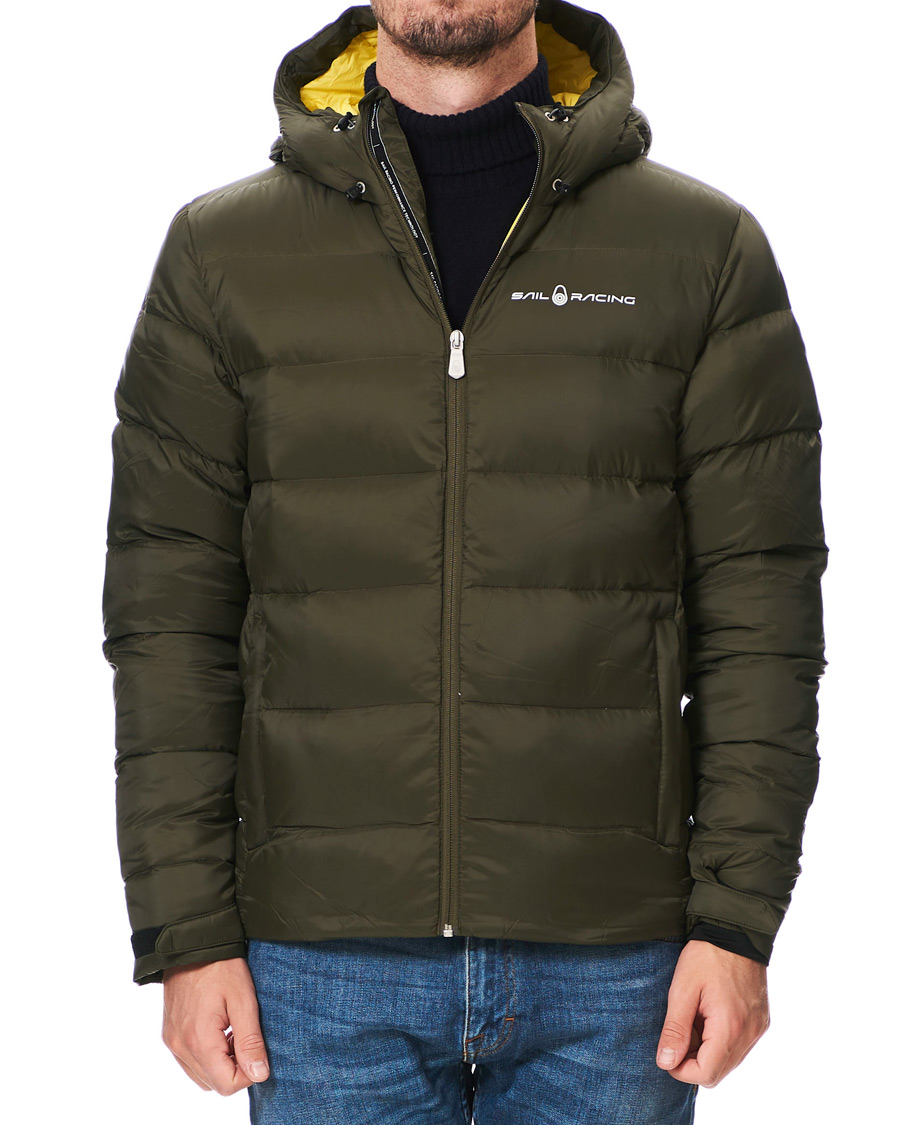 Homme | Manteaux Et Vestes | Sail Racing | Gravity Down Hooded Jacket Forest Green