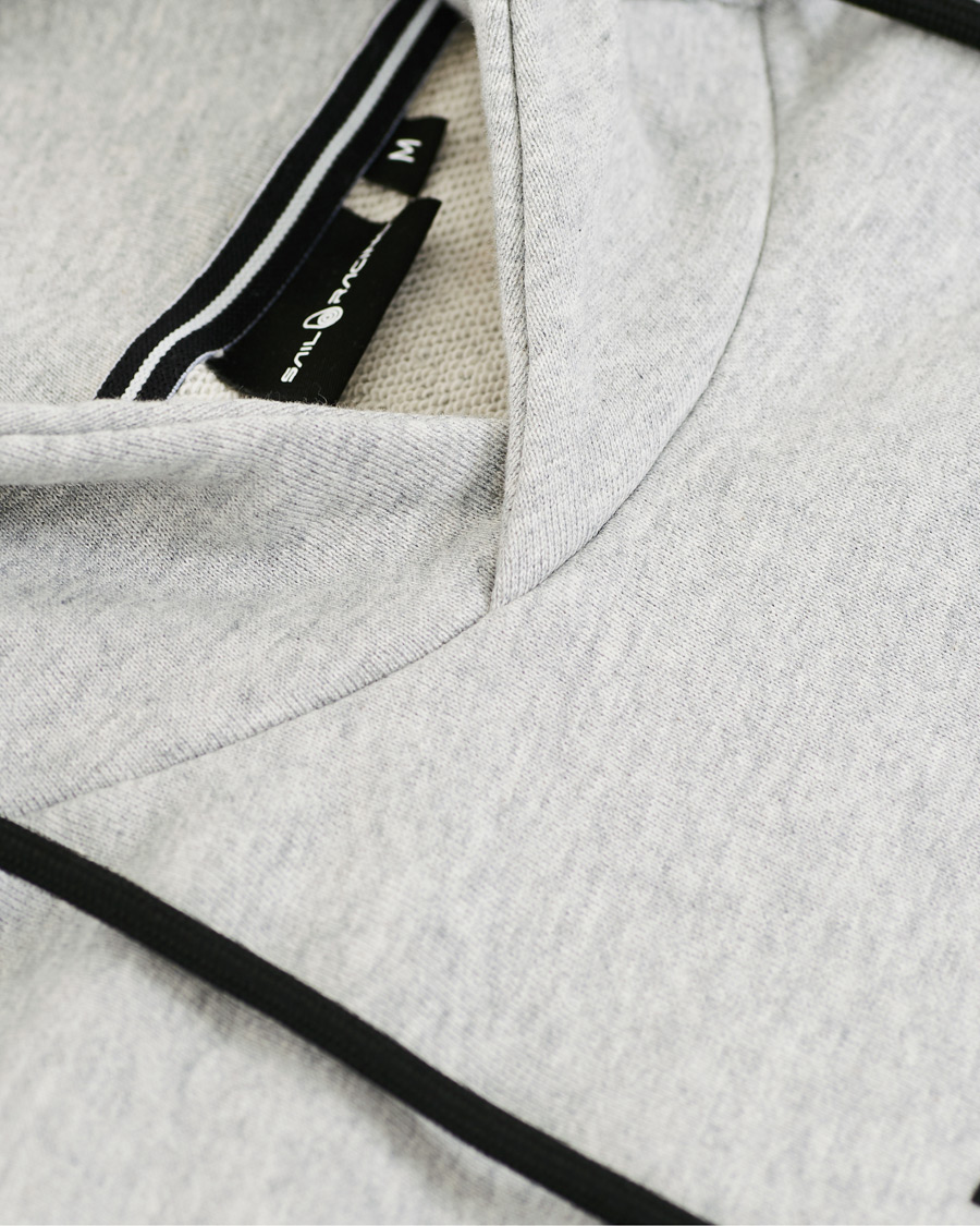 Heren | Truien | Sail Racing | Antartica Hoodie Light Grey Melange