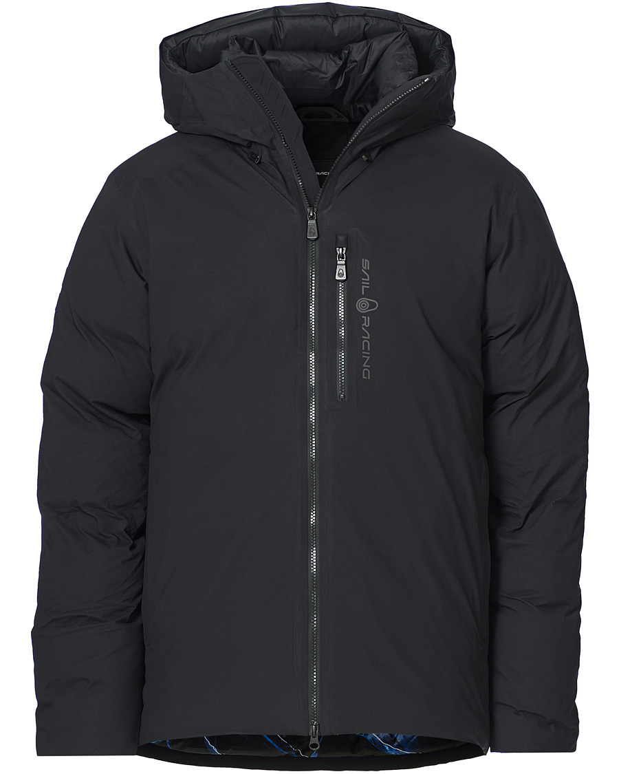 Heren | Jassen | Sail Racing | Black Ice Gore-Tex Down Hooded Jacket Carbon