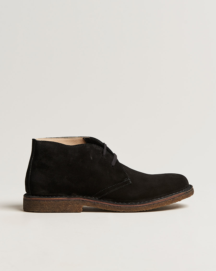 Heren | Laarzen | Astorflex | Greenflex Desert Boot Black Suede