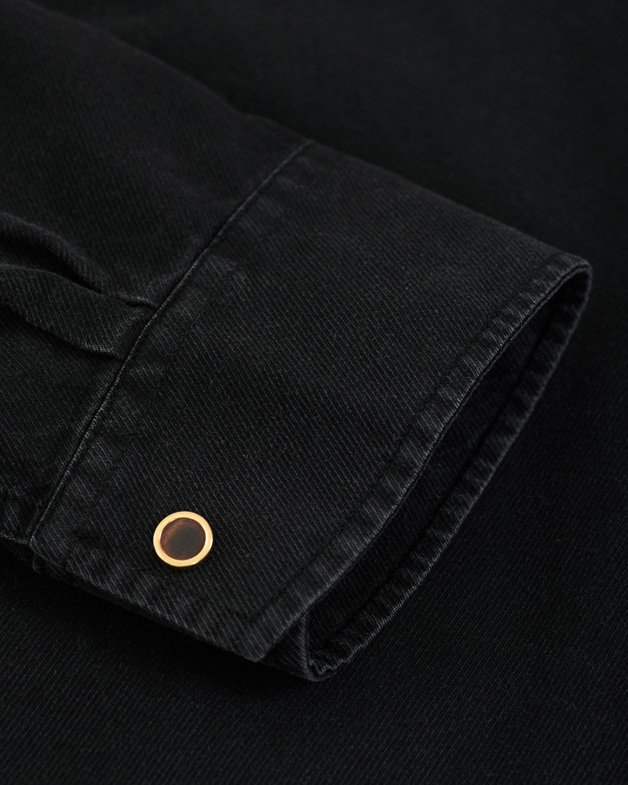 Heren | Overhemden | Our Legacy | Denim Western Shirt Black