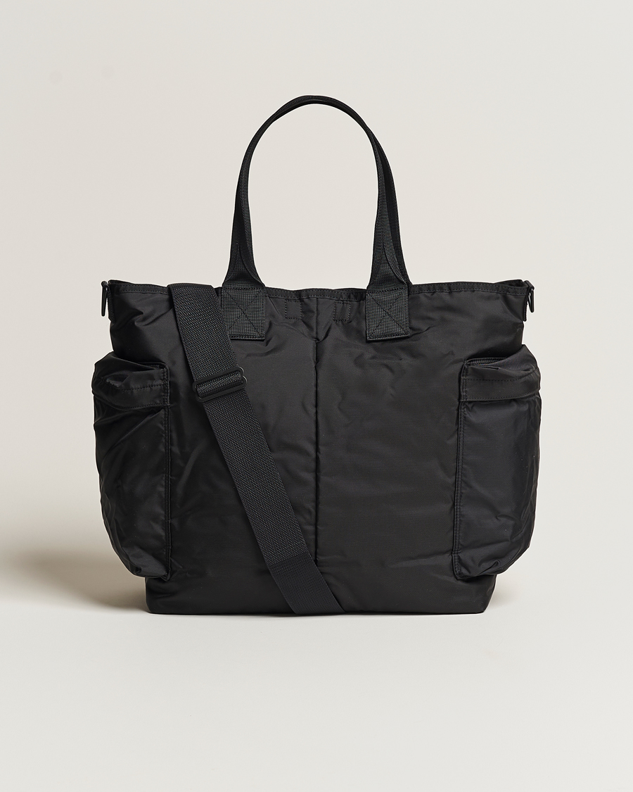 Heren | Tassen | Porter-Yoshida & Co. | Force 2Way Tote Bag Black