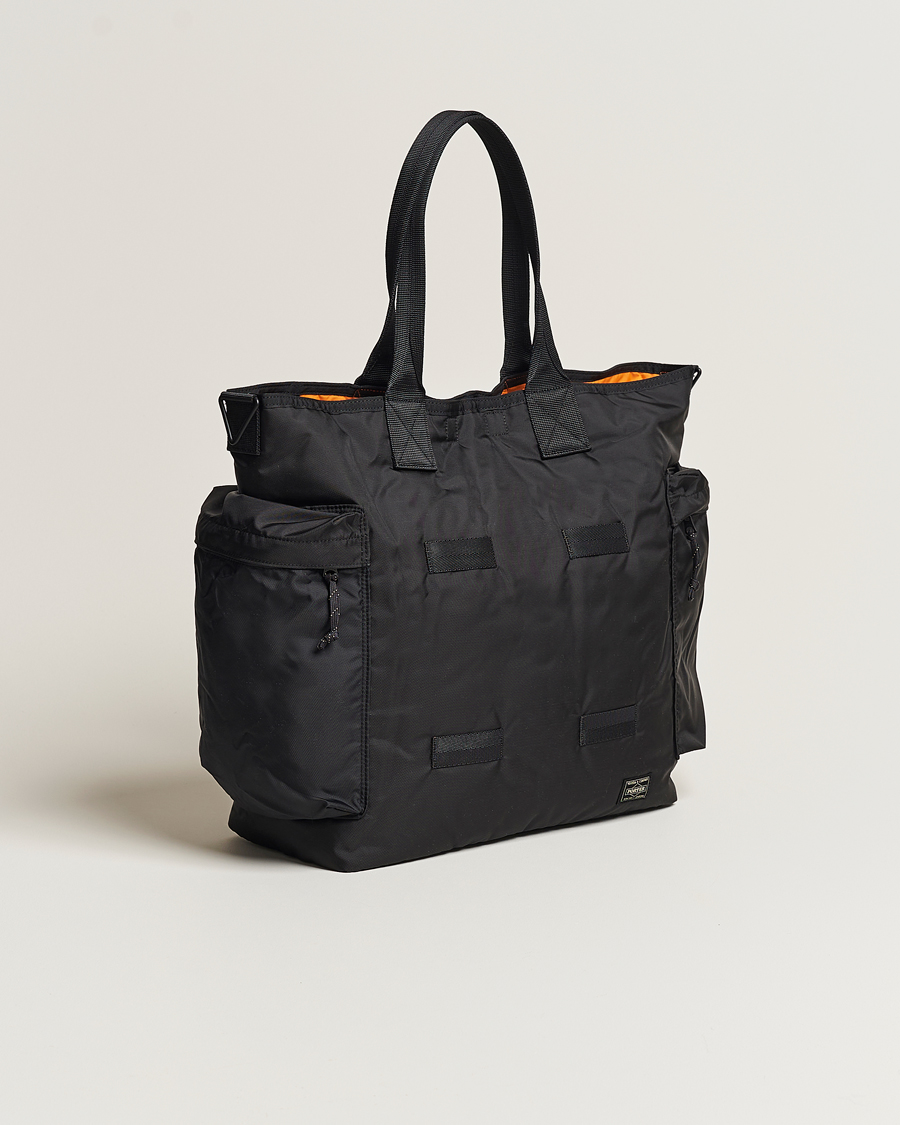 Heren | Tassen | Porter-Yoshida & Co. | Force 2Way Tote Bag Black