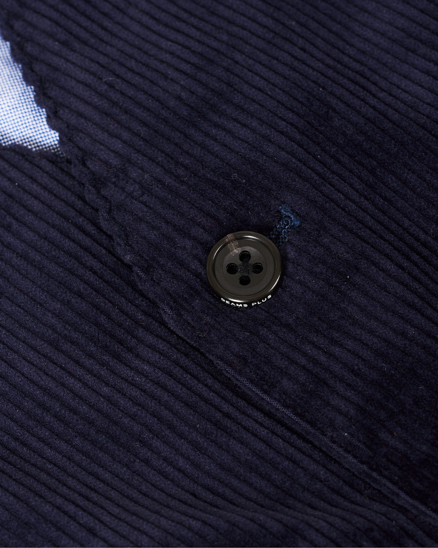 Homme | Manteaux Et Vestes | BEAMS PLUS | Corduroy Vest Dark Blue