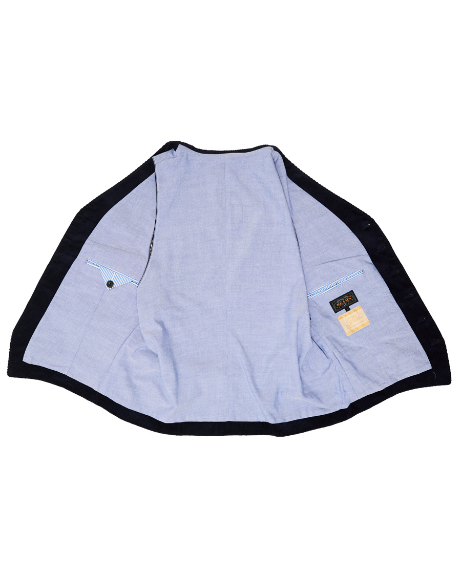 Homme | Manteaux Et Vestes | BEAMS PLUS | Corduroy Vest Dark Blue