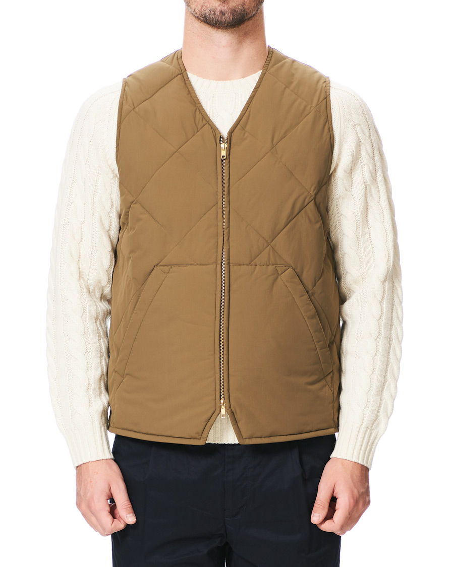 Homme | Manteaux Et Vestes | BEAMS PLUS | Eco Ripstop Nylon Vest Olive