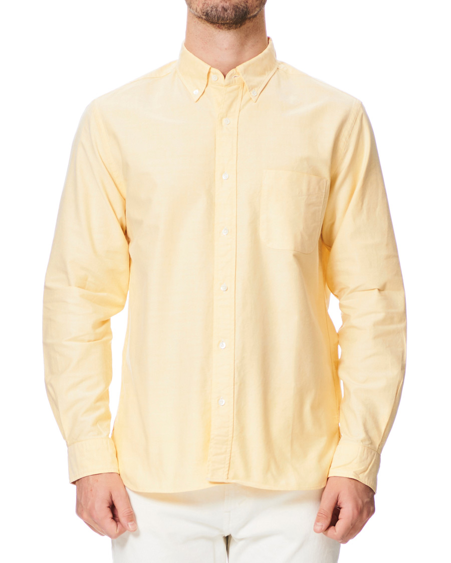 Homme | Chemises | BEAMS PLUS | Oxford Button Down Shirt Yellow