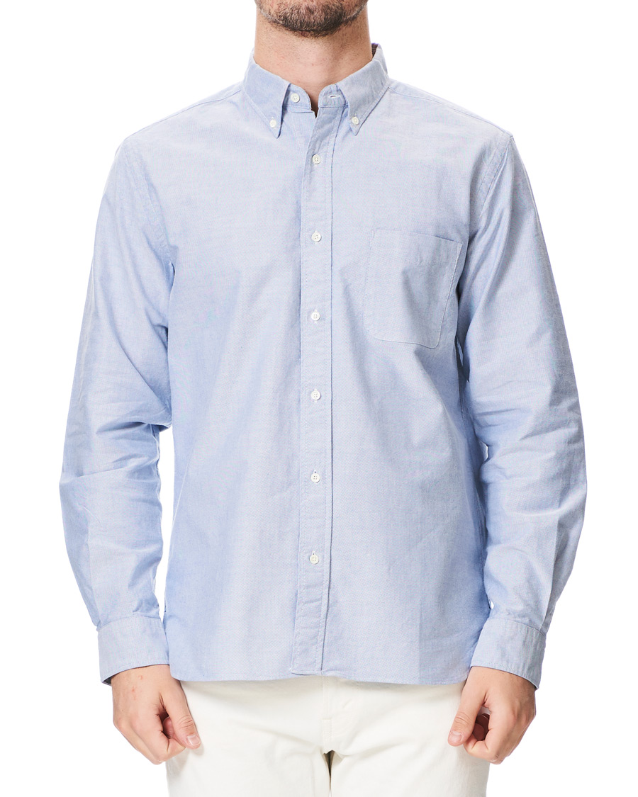 Homme | Chemises | BEAMS PLUS | Oxford Button Down Shirt Light Blue